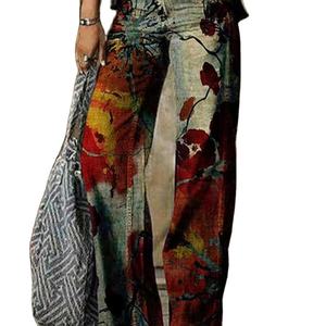 Vente en gros de jeans évasés pour femmes, jeans coupe bootcut, culottes en denim pour femmes - Product Image 3