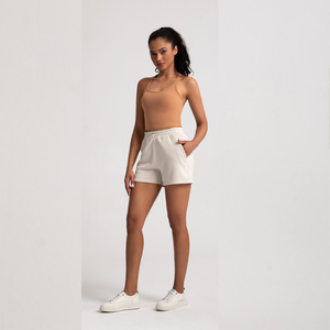 Short de sport décontracté en modal pour femmes, coupe ample, respirant, élastique, entraînement d'été, course à pied, fitness, vente en gros - Product Image 5