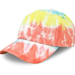 Casquette personnalisée Tie-Dye unisexe en denim 100 % coton respirant et imperméable pour le baseball, la course à pied, le golf et les sports - Product Image 5