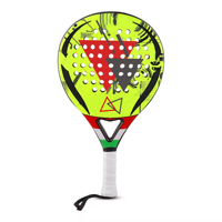 AMA Factory Wholesale Custom Thermoformed Padel Tennis Racket 3K/12K/18K Carbon Fiber Fiberglass Sandy Surface OEM/ODM Honeycomb