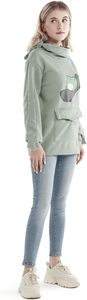 Sweat à capuche en coton pour femmes très vendu avec impression personnalisée Sweatshirts à capuche avec logo dernier modèle à vendre - Product Image 5