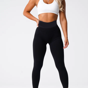 Legging personnalisé taille haute sans couture, ensemble de soutien-gorge de Yoga - Product Image 5