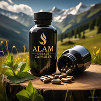 Cápsulas de Shilajit del Himalaya Orgánico de Alta Potencia, 100% Puro y Natural, Ácido Fúlvico, 100 Días, 60 Piezas, Apoyo Inmunológico para Adultos