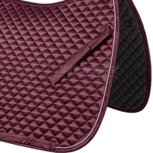 Tapis de selle d'équitation avec broderie personnalisée Service OEM Fourniture en vrac de tissu doux matelassé - Product Image 6