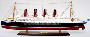 Modèle de navire RMS AQUITANIA / Modèle de navire de croisière / Modèle de navire en bois artisanal - Product Image 5