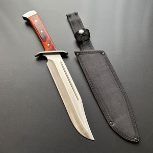 Couteau de survie multi-usages, couteau de camping et de chasse, damas, vente directe d'usine, service OEM ODM de haute qualité, personnalisable en gros - Product Image 5