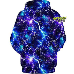 ผู้ผลิตเสื้อผ้าสั่งทำเสื้อฮู้ดดี้โอเวอร์ไซส์ผ้าฟลีซหนา 100% ผ้าฝ้าย พร้อมลายสกรีนและพิมพ์นูน 3 มิติ - Product Image 6