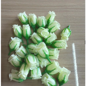 Miniature Plastic Rosebuds For Crafts And Jewelry Handmade Thai Flowers 2-3Cm Perfectly Crafted In Miniature Form These Flowers - Product Image 1
