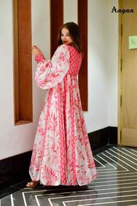 ชุดคอลเล็คชั่นผ้าคอตตอนแท้ผ้าไหมพิมพ์ลายดิจิตอลชุดแฟนซีสวมใส่ได้ตามต้องการ - Product Image 2