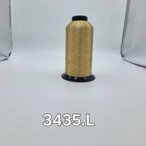 Hilo Metálico Plateado SHREE VIDHATA JARI, Hilo de Nailon Zari 3435 L Denier 110D 3800m para Bordado Profesional en la Industria Textil - Product Image 3