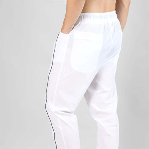 Pantalones de chándal para hombre, informales, ligeros, transpirables y ecológicos, cintura elástica, forro polar de felpa francés, logotipo personalizado recto - Product Image 4