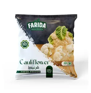 El exportador líder de coliflor de verduras congeladas de alta calidad a granel compra 100% natural y delicioso de alto valor nutritivo