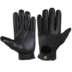 Gants en cuir de marque personnalisée, mode, séchage rapide, respirants, nouvelle arrivée, très demandés, meilleur choix, nouveau style, gants en cuir de mode - Product Image 4