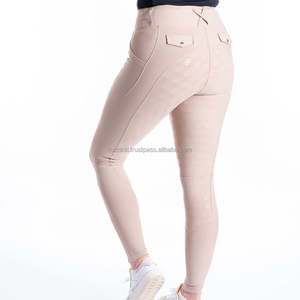 Horse Riding Breeches 4 Way Stretch Full Seat <b>Silicone</b> Grip Equestrian Wear Clothing - Product Image 5