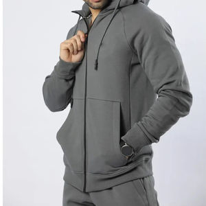 Ropa de gimnasio de color personalizado para hombre, nuevo y elegante chándal a granel de algodón liso para entrenamiento deportivo, venta al por mayor, temporada de invierno - Product Image 6