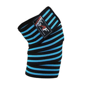 Rodilleras elásticas para levantamiento de pesas con logotipo personalizado más vendidas al por mayor de GAF, rodilleras de color sólido a precio barato - Product Image 5