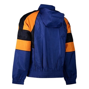 Chaqueta Cortavientos Deportiva Personalizada de Nailon con Bloques de Color para Hombre, para Senderismo, Correr y Actividades al Aire Libre - Product Image 2