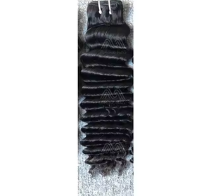 Wholesale Cuticle Aligned <b>Curly</b> Remy Hair <b>Extensions</b> for Women Silky Straight Wave Bulk Raw Wavy Hair Bundles Weaves - Product Image 1
