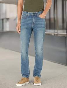 Jeans slim pour hommes 100% coton, taille haute, léger, motif droit, service OEM disponible - Product Image 6