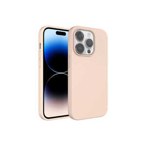 Funda de Silicona Líquida Netzy Rosa Claro para iPhone 14 Pro, Borrable, Rígida, con Diseño Animado, Compatible con Venta Minorista Plus - Product Image 1