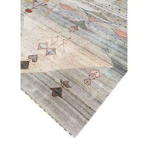 Alfombra de Seda Azul Freedom Manchaha Anudada a Mano con Patrón Geométrico para Decoración de Sala de Estar, Pasillo, Habitación Juvenil, 9x12 - Alfombras Jaipur US - Product Image 2