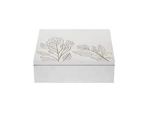 Boîte à bijoux en bois imprimée de designer, finition artistique haut de gamme, présentoir de luxe pour coiffeuse, prix de gros personnalisé, Inde - Product Image 4