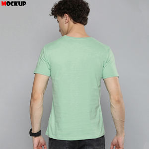 เสื้อยืดแขนยาวทรงโอเวอร์ไซส์สำหรับผู้ชาย คอกลม สีพื้น ผลิตตามแบบ OEM ผ้าฝ้ายเนื้อหนา สำหรับเล่นกีฬา - Product Image 3