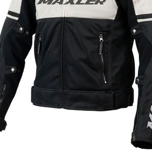 Blouson d'été pour moto pour hommes et femmes, équipement de moto avec rembourrage de protection, tissu Cordura, visibilité nocturne améliorée - Product Image 4