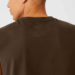 Camiseta sin mangas de tela de Modal suave para hombre, camiseta de gimnasio sin mangas de uso diario para hombre, camiseta sin mangas de entrenamiento deportivo, camiseta sin mangas de músculo activo, tela elástica - Product Image 3