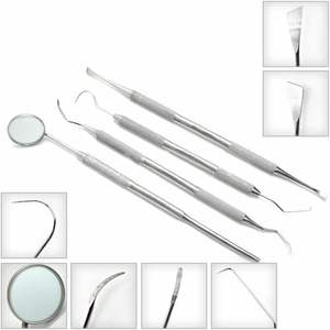 Kit de higiene de Instrumentos dentales profesionales de alta calidad de 4 piezas, hecho de acero inoxidable de alta calidad por Life Care Instrum. - Product Image 3