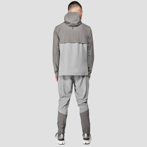 Conjunto de chándal de 2 piezas de nailon y poliéster de secado rápido personalizado 2025, conjunto de chándales de entrenamiento para deportes al aire libre cortavientos para hombres, servicio OEM - Product Image 3
