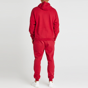 ชุดกีฬาสองชิ้นสีทึบสำหรับทุกเพศกางเกงวอร์มและแจ็กเก็ตสำหรับวิ่งกลางแจ้ง - Product Image 2