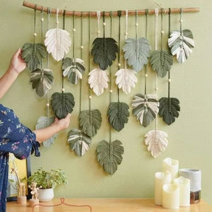 Superbe décoration murale en tissu métallique de haute qualité MDF et bois naturel fabriqués à la main pour l'élégance - Product Image 1