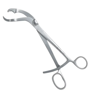 Pinzas de sujeción de hueso quirúrgico ortopédico de alta calidad, pinzas de sujeción de hueso de acero inoxidable alemán de la mejor calidad - Product Image 1