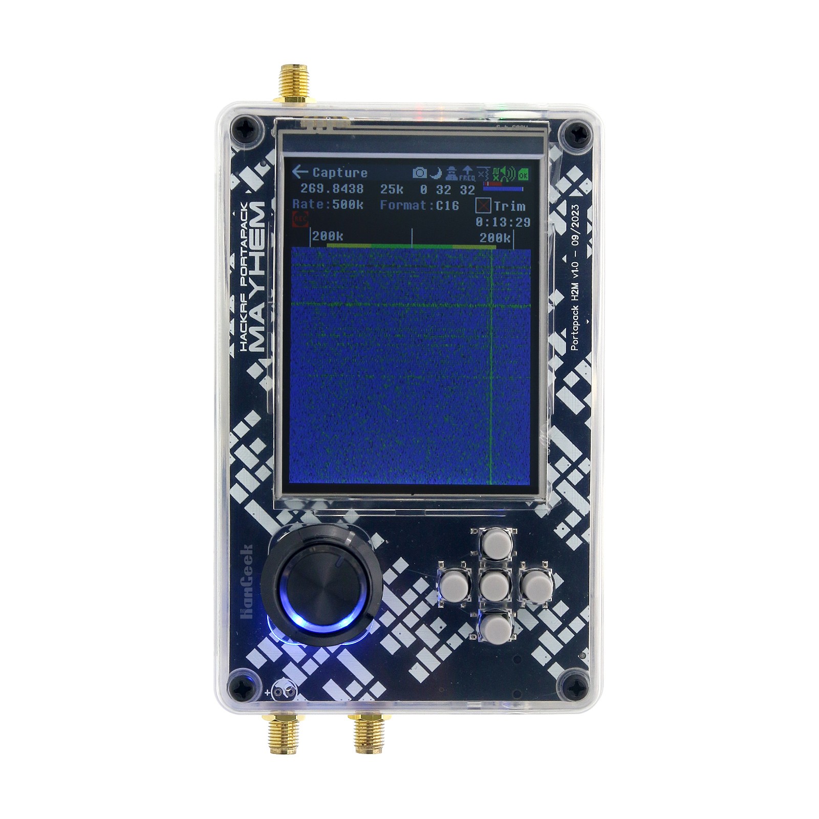 HackRF One ＆PortaPack PortaPack for HackRF One - Hacker Warehouse