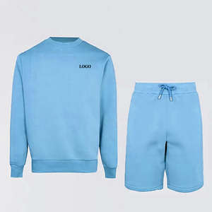 Pantalones cortos personalizados para hombre, conjuntos de gemelos con pantalones cortos a juego, último diseño de moda, ropa informal, ropa de verano transpirable de algodón - Product Image 5