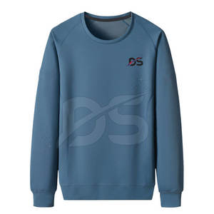 เสื้อสเวตเชิ้ตผู้ชาย DEEN SONS น้ำหนักเบา ผ้าฝ้าย 100% สีพื้น สำหรับฤดูหนาว สวมใส่สบาย ระบายอากาศได้ดี กันลม บริการ OEM รับผลิตตามแบบ - Product Image 1