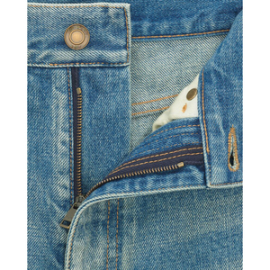 กางเกงยีนส์ขาบานสำหรับผู้ชายกางเกงยีนส์ผ้าเดนิมแนวธุรกิจลำลองผ้ายืดสีฟ้าสไตล์คลาสสิกกางเกงยีนส์ผ้าฝ้ายสำหรับสุภาพบุรุษ - Product Image 3