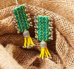 <b>Fashion</b> Beads <b>Earrings</b> For Women Beaded <b>Earrings</b> for Women Handmade Women Festive Party Jewelry At Best Price Beaded <b>Earrings</b> - Product Image 5