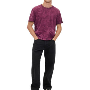 เสื้อยืดผ้าฝ้าย100% วินเทจคุณภาพสูงสำหรับผู้ชายเสื้อยืดสตรีทไซส์ใหญ่พิเศษ - Product Image 5