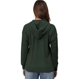 Sweat-shirts d'hiver surdimensionnés pour femmes avec impression de logo personnalisée en gros, 100% coton biologique, polaire, séchage rapide, respirant, streetwear - Product Image 2