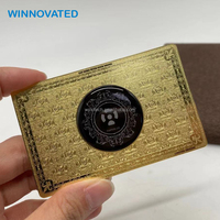 216 cartes de visite numériques en métal plaqué or 24 carats avec code QR