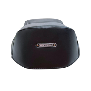 Funda de asiento doble negra Lambretta Cento J100 J125 M3 (3 velocidades) - Product Image 2