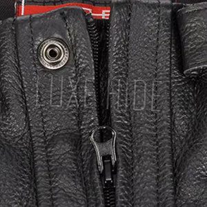 Pantalons en cuir pour hommes Offre Spéciale fabriqués en usine en vente en gros Pantalons en cuir de moto de la meilleure qualité pour hommes - Product Image 3