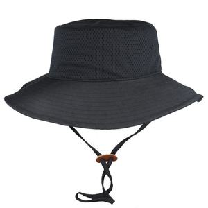 Chapeau seau en maille à large bord léger vierge Taille unique Femmes et hommes Cordon de serrage réglable se trouve sous le menton - Product Image 5
