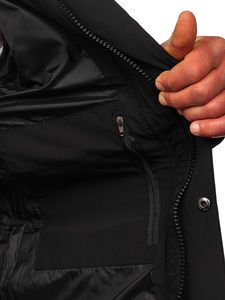 Style de rue extérieur hiver doudoune hommes confortable à capuche vers le bas hommes manches longues respirant bouffantes vestes en gros - Product Image 6