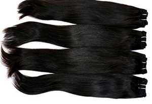 RAW UNPROCESSED TEMPLE HUMAN HAIR BUNDLES for WOMAN NO CHEMICAL PROCESSED <b>TOP</b> QUALITY - Product Image 3