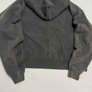 Nouveau design Private Label en détresse acide lavé sweats à capuche à fermeture éclair pour hommes 100% coton cordon hommes sweats à capuche Street Wear chemise - Product Image 2