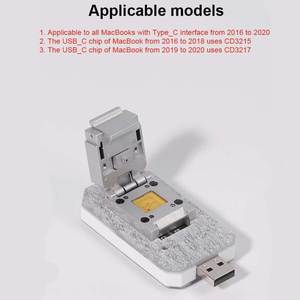 Lecteur de données Baiyi U301 ROM Assistant 5V-20V Boost ROM pour <span class=keywords><strong>Macbook</strong></span> Pro <span class=keywords><strong>Air</strong></span> USB-C réparation de récupération de tension (CD3215 et CD3217) - Product Image 2