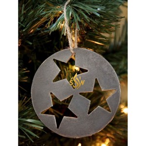 Adornos navideños de diseño moderno dorado, caja negra hecha a mano, Papá Noel, Chruch, decoraciones colgantes de pared, adornos a bajo precio - Product Image 5